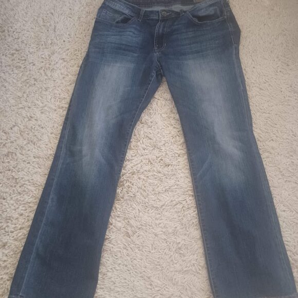 Buffalo David Bitton Men’s Brady-X Straight Stretch Jeans 36×34 Medium Blue Wash - Picture 3 of 10